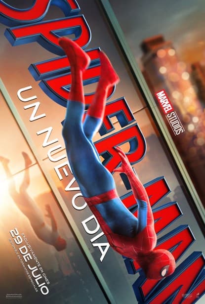 Afiche de Spider-man: Un nuevo día