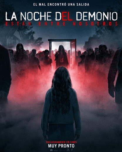 Afiche de La noche del demonio: Están entre nosotros