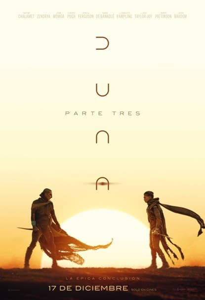 Afiche de Duna: Parte tres