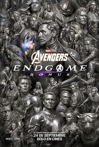 Afiche de Avengers: Endgame (re estreno)