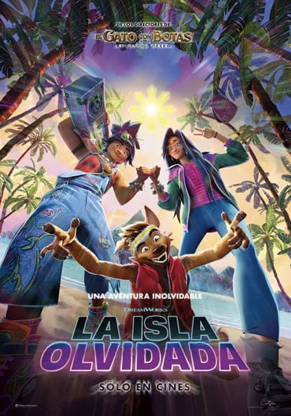 Afiche de La isla olvidada