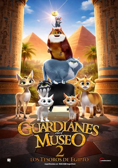 Afiche de Guardianes del museo 2